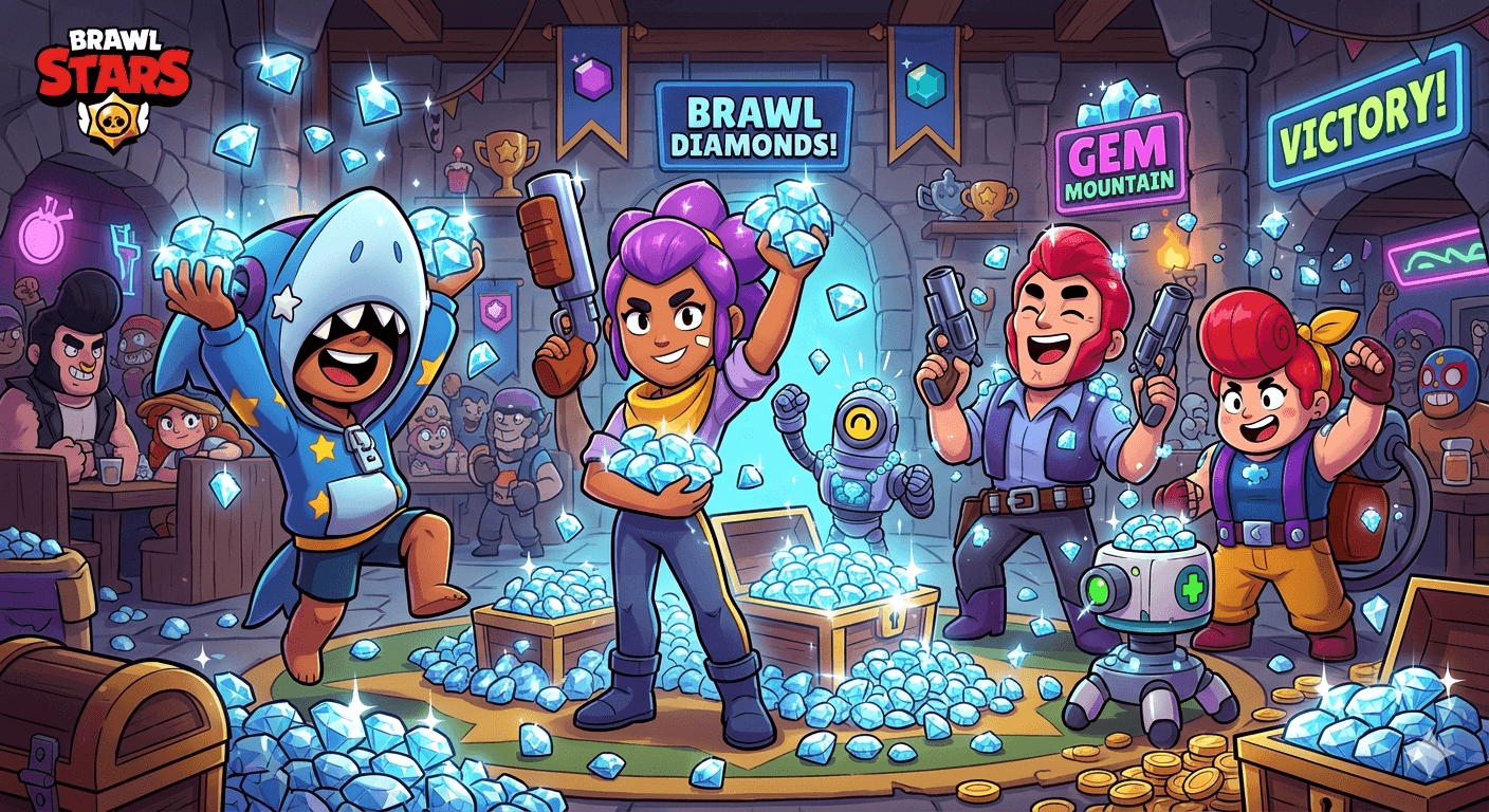 Cómo Conseguir Blines y Todos los Consumibles en Brawl Stars