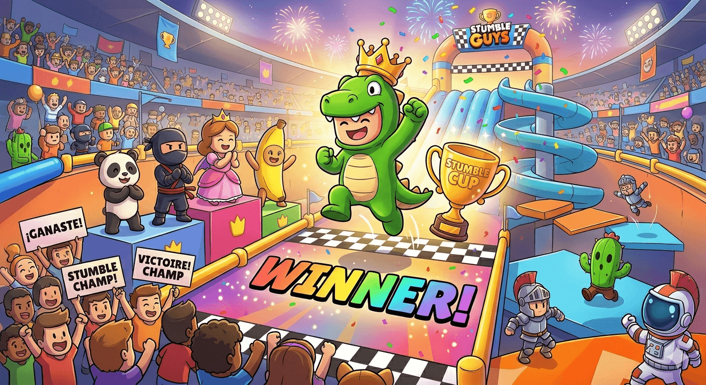 Cómo tener las mejores estrategias en Stumble Guys: guía para ganar más partidas